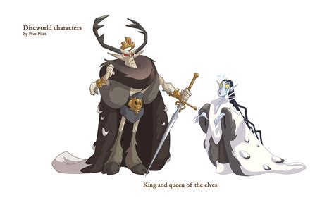 Discworld characters on Behance