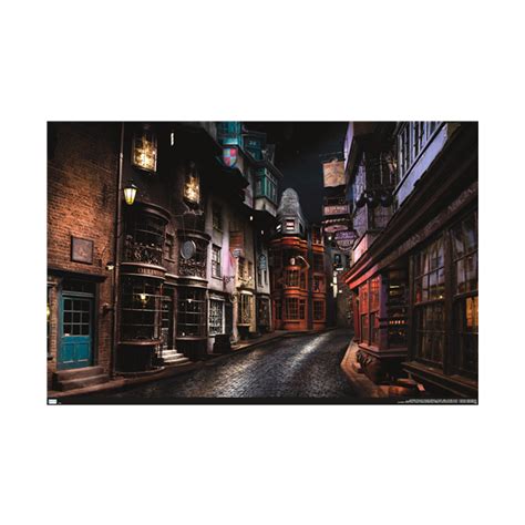 Trends International The Wizarding World: Harry Potter - Diagon Alley ...