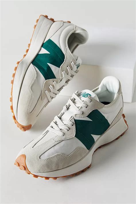 New Balance 327 Natural Green Trainers | Urban Outfitters UK