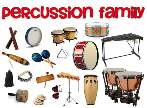 Click on: TYPES OF INSTRUMENTS: PERCUSSION (&3)