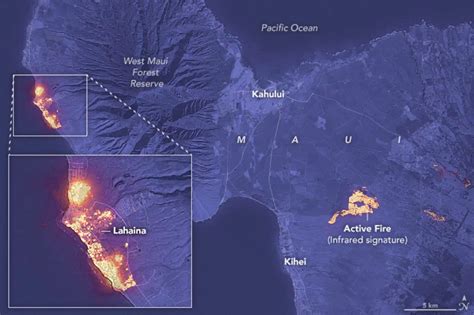 Map Of Hawaii Wildfires 2025 - Deni Ferdinanda