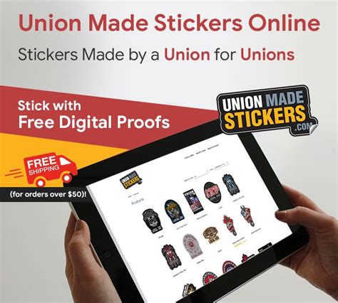 How To Choose The Right Kind Of Union Sticker For Your Organization?