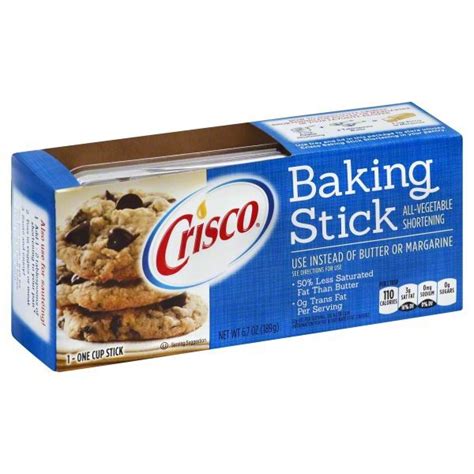 Crisco All-Vegetable Shortening Baking Stick - Shop Oils at H-E-B