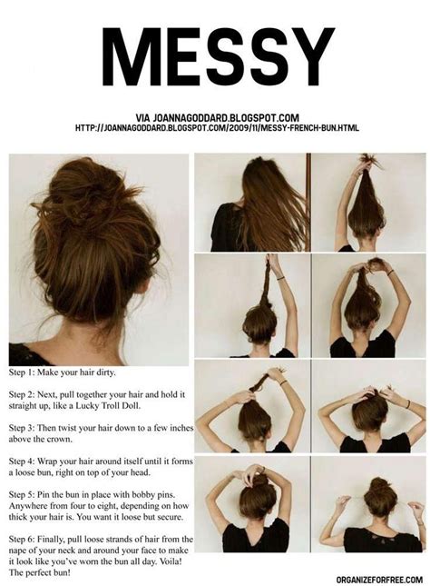 How To Put Hair In A Bun: A Step-By-Step Guide | Short Hairstyles For Fat Faces 2024