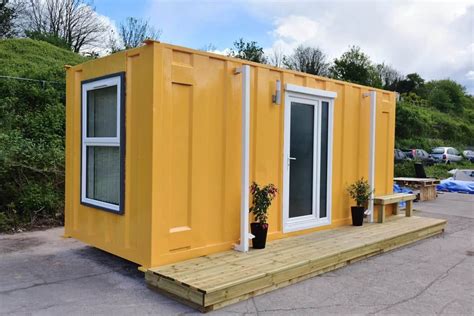 Shipping container converted to plush accommodation for homeless people - Linkis.com