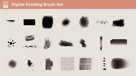 ArtStation - Digital Painting Brush Set | Tutorials