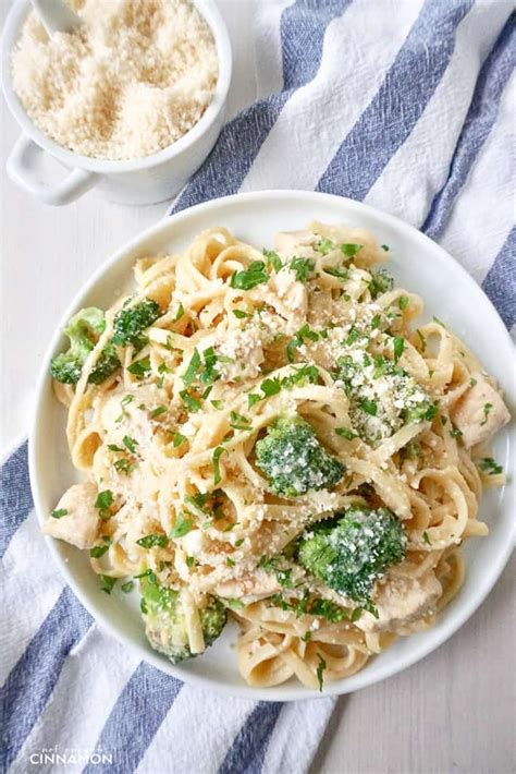 Calories In Fettuccine Alfredo With Chicken And Broccoli - Broccoli Walls