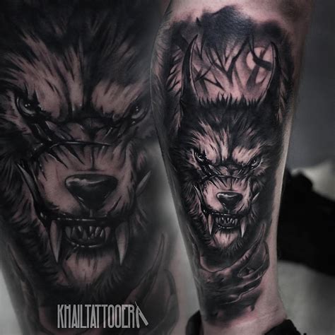 Angry Wolf Tattoo - Best Tattoo Ideas Gallery