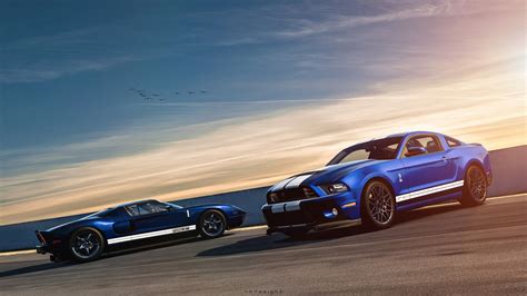 Ford Mustang Shelby GT500 Ford GT Wallpaper | HD Car Wallpapers | ID #5529