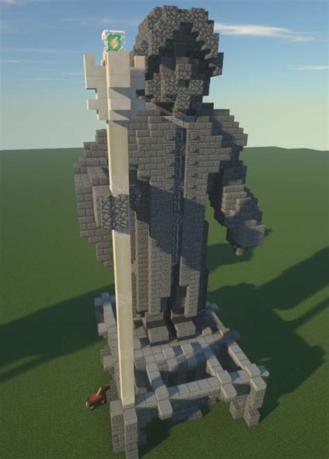 Minecraft Statue Schematic Generator