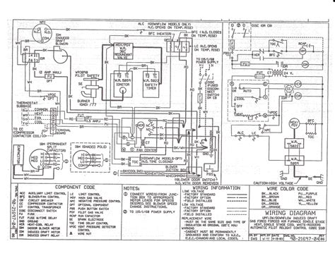 Diagram Of Ac Package Unit Wiring