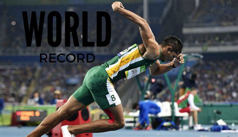 Wayde van Niekerk breaks world 400m record at Rio 2016 Olympic Games - Runner's Tribe