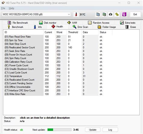 WDC WD10EZEX-00MFCA0 HD Tune sonuçları nasıl? | Technopat Sosyal