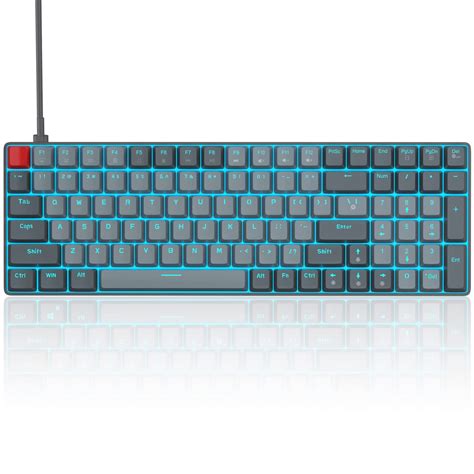 Buy MageGee 100 Keys Mechanical Gaming Keyboard, Red Switch, 96% Compact Layout LED Blue Backlit ...