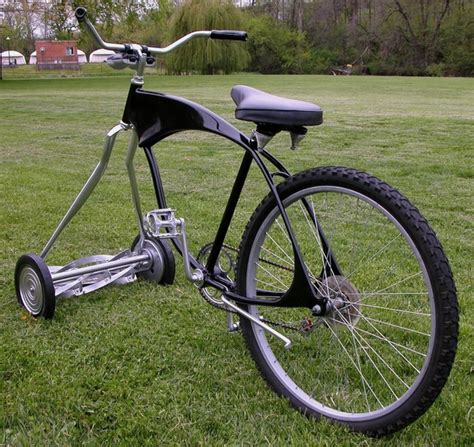 Custom Chopper Mower Bike – only one careful owner… | The Red Ferret ...