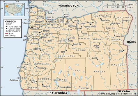 California Oregon Border Map - Printable Maps