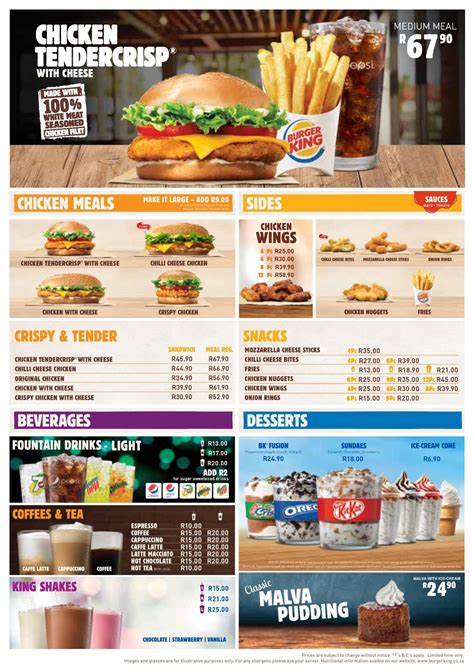 Burger King Menu Prices & Specials