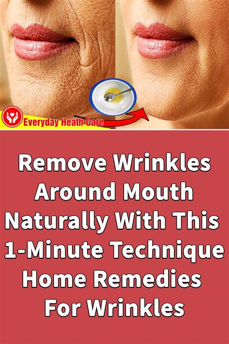 Today we share with you a super-powerful 1-minute technique to Remove All Wrinkles Around Yo ...