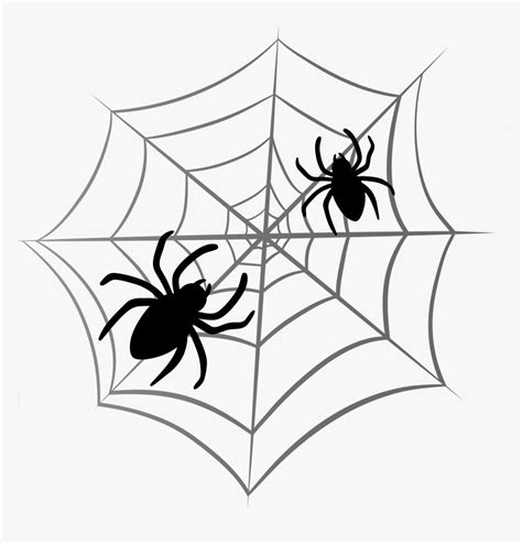 Halloween Spider Web Clipart 2 Clipartcow - Transparent Background Clipart Halloween Spider Web ...