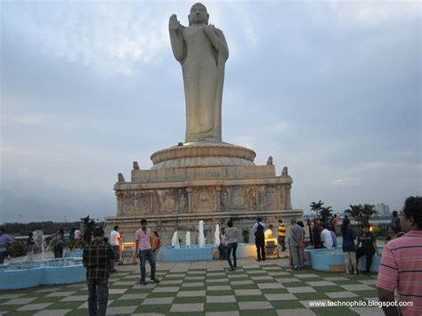 Buddha Statue at Hussain Sagar Lake, Hyderabad