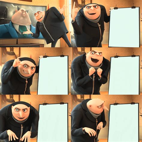 Gru's Plan Extended in UHD (5000x5000px) : MemeTemplatesOfficial