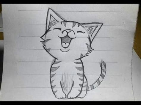 How to Draw Cartoon Cat - VERY EASY | Doovi