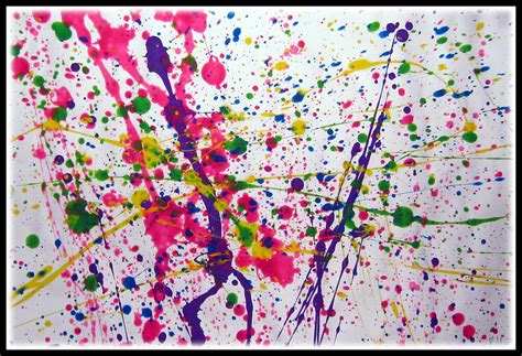 PLATEAU ART STUDIO: Jackson Pollock-Splatter paint