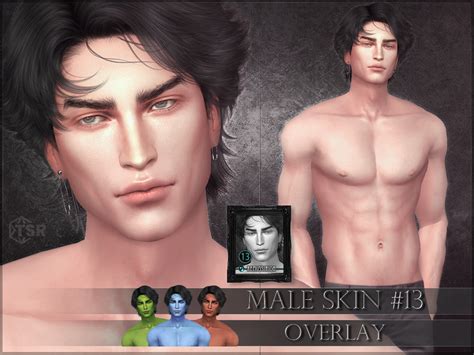 The Sims Resource - Male skin 13 - Overlay Sims 4 Tsr, Sims Cc, Body ...