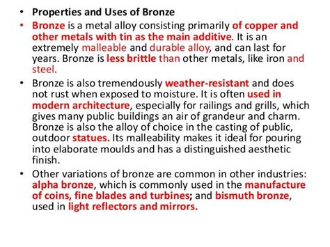 alloys and their properties