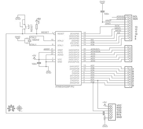 Arduino Uno Electrical Schematic