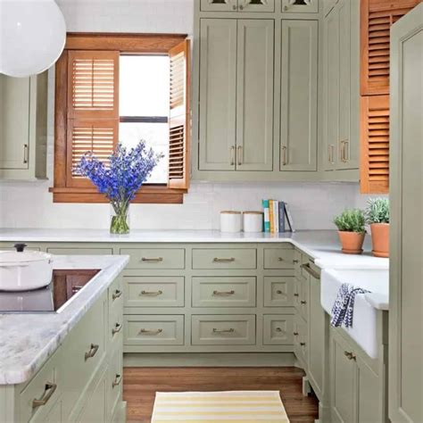 Sage Green Kitchen Cabinets Painted | Cabinets Matttroy