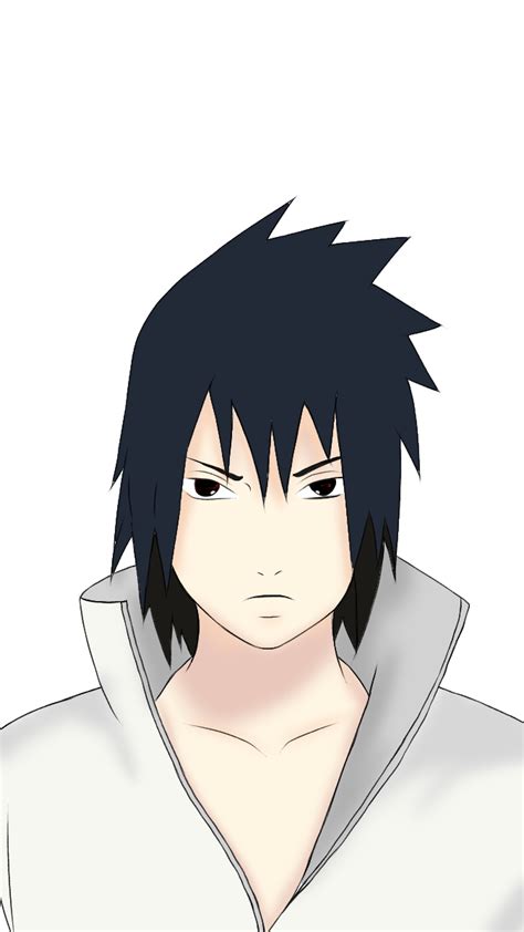 How To Draw Sasuke's Hair - Playerhurt30