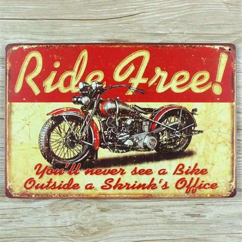 SP JL 137 NEW vintage metal tin signs " Motorcycle " retro painting ...