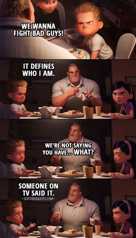 10+ Best 'Incredibles 2 (2018)' Quotes: "It's been too long, dahlings." | Scattered Quotes ...