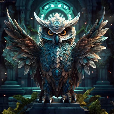 Download Owl, Digital Art, Fantasy. Royalty-Free Stock Illustration ...