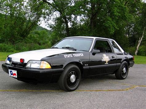 Texas DPS SSP Ford Mustang | Old police cars, Fox body mustang, Ford police