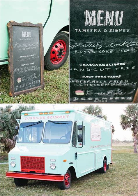 Bohemian Food Truck Wedding | Food truck wedding, Food truck, Food ...