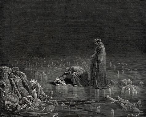 The Inferno, Canto 32 - Gustave Dore - WikiArt.org - encyclopedia of visual arts