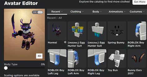 Roblox Avatar Customization