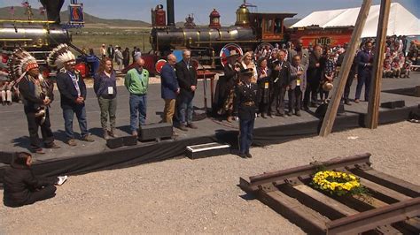 Golden Spike 150 ceremony: How Utah celebrated the transcontinental railroad anniversary | KSL.com