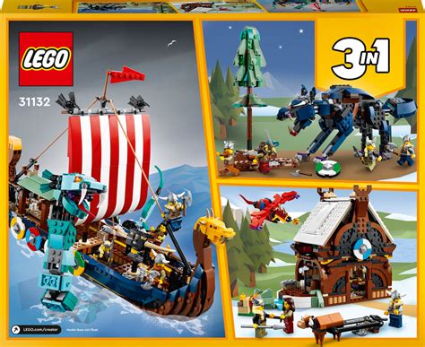 LEGO Creator Viking Ship Midgard Serpent Set - Imagination Toys