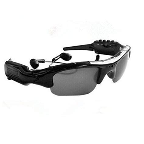 HD Camera Spy Sunglasses With Bluetooth Handsfree Answer and MP3 Video ...