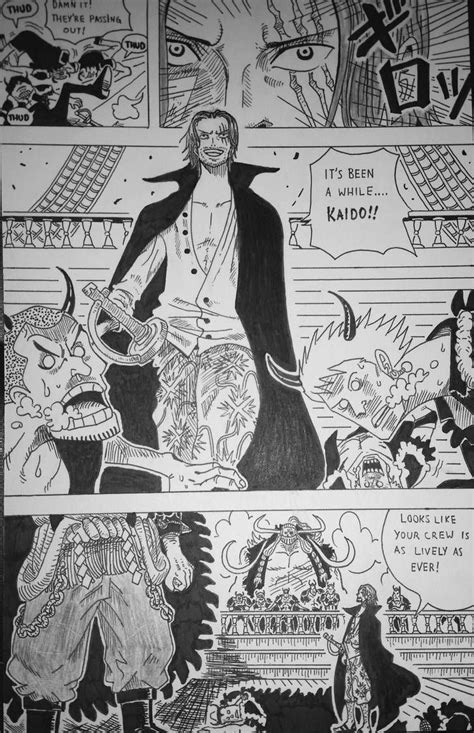 Shanks and Kaido 4 - Album on Imgur | Kaido one piece, One piece manga ...