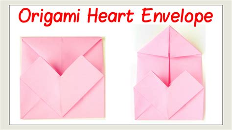 Origami Heart Envelope » OrigamiTree.com