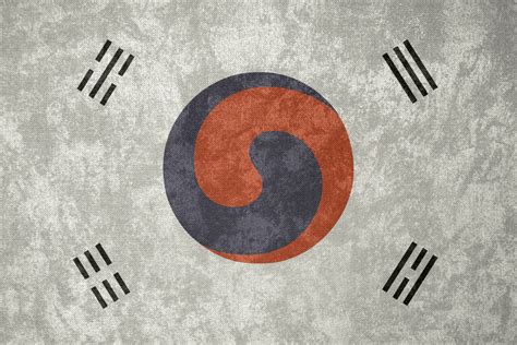 Korean Empire ~ Grunge Flag (1882 - 1910) by Undevicesimus on DeviantArt