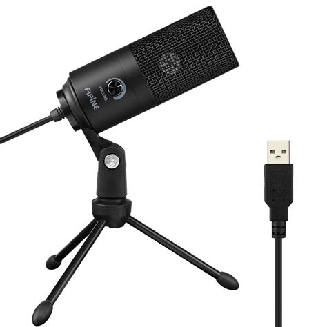 FIFINE K669 USB Microphone with Volume Dial for Streaming, Vocal Recor | FIFINE MICROPHONE