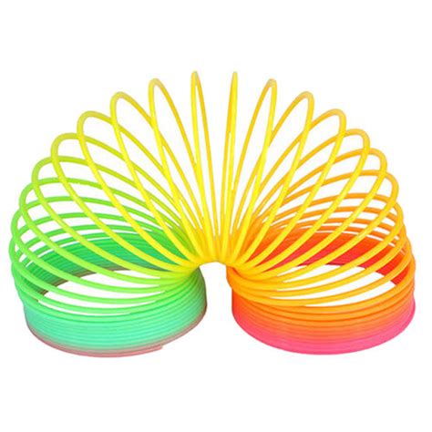 Rainbow Plastic Slinky – BinxBox