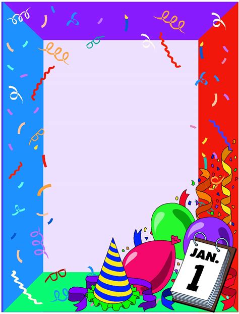 New Years Eve Clip Art Borders - ClipArt Best