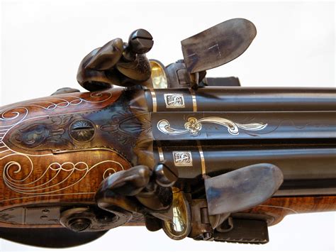 Contemporary Makers: Double Flintlock Shotgun by Allan Sandy