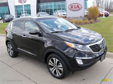 Black Cherry 2012 Kia Sportage EX AWD Exterior Photo #56387542 ...